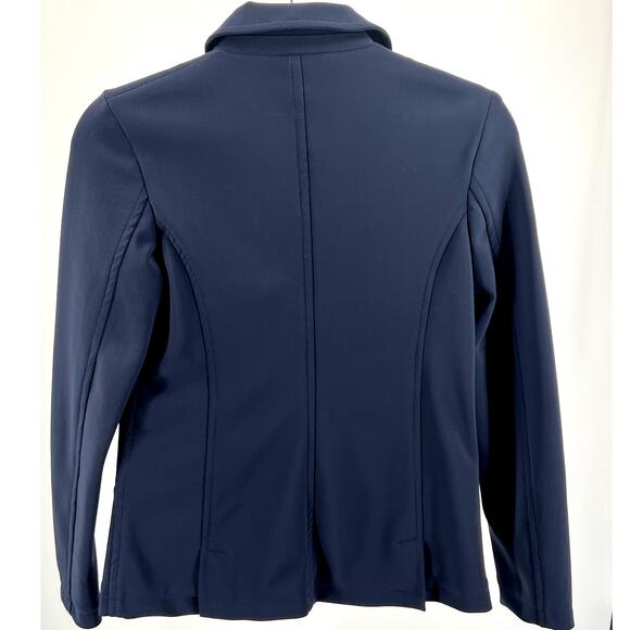 Cavalleria Toscana Kids Equestrian Navy Show Riding Coat - Picture 6 of 7
